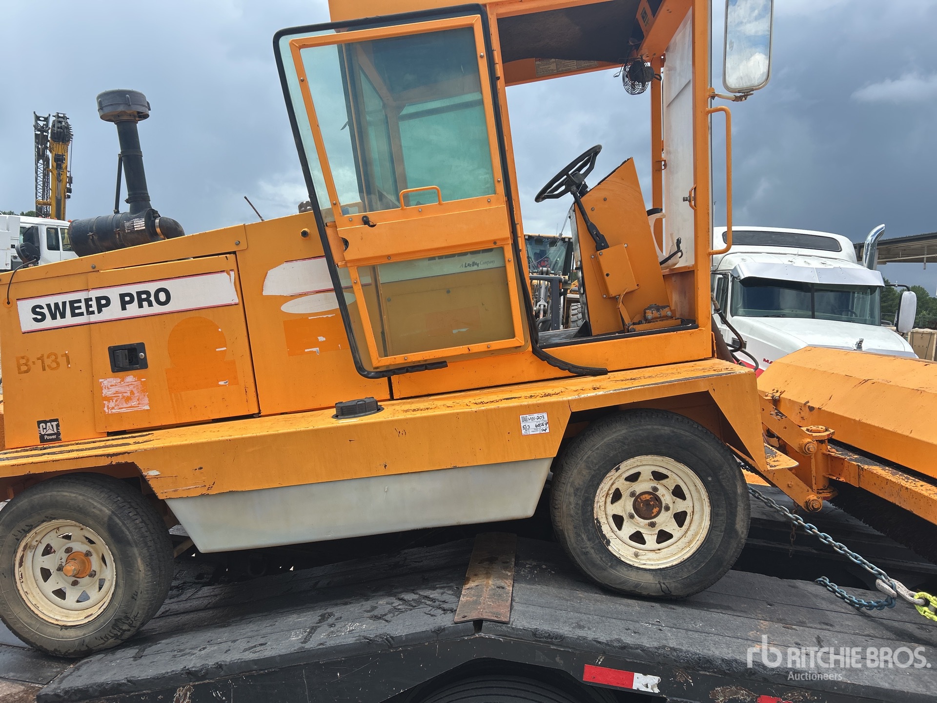 LeeBoy Sweeper Truck
