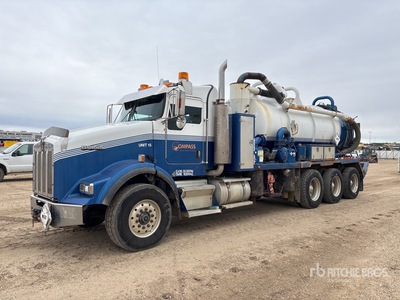 2005 Westech on 2006 Kenworth T-800 8x6 Cysterna próżniowa