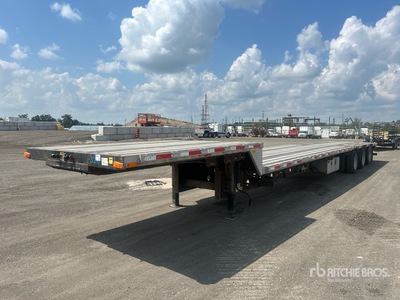 2009 Transcraft 53 ft Tri/A Single Drop Step Deck Trailer