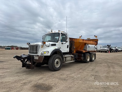 2012 Freightliner M2 112 6x4 Schneepflug-Lastzug