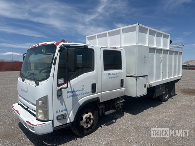 Isuzu NPR 6x2 Crew Cab Dump Truck