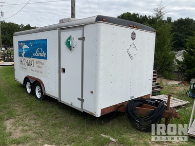 1995 Wells Cargo AS182 18 ft T/A Enclosed Trailer