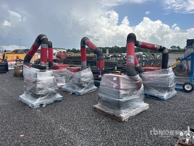 Quantity of (5) Lincoln Electric Fume Extractors
