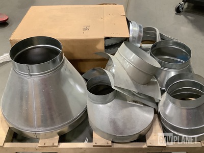 Pallet of Assorted Ductwork Components
