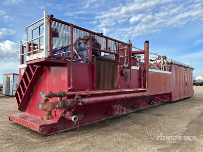 56000 L Skid-Mounted Pump House / Mud Tank
