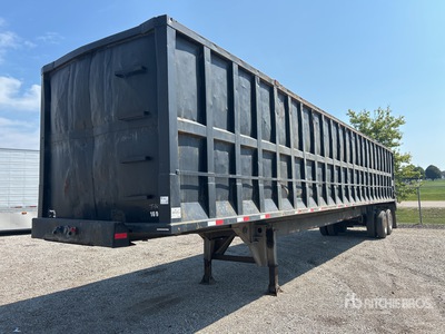 1996 Monn 48 ft T/A Refuse Trailer