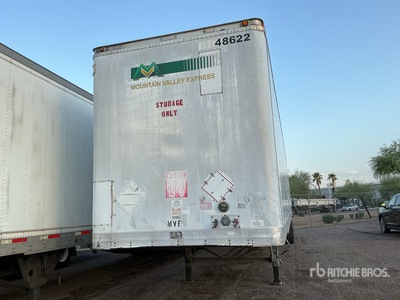1999 Trailmobile 48 ft x 102 in Van Trailer