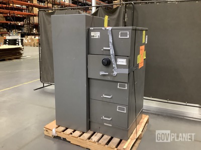 (1) Mosler SF-C5 Filing Cabinet Safe & (1) Mosler Filing Cabinet Safe