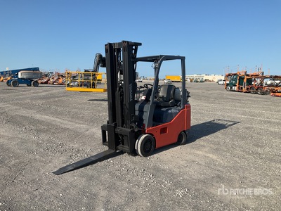 2008 Toyota 8FGCSU20 3150 lb Cushion Tire Forklift