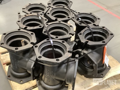 (9) Star C153 D1350 MIT 6x6 Cast Iron Joint Sleeves