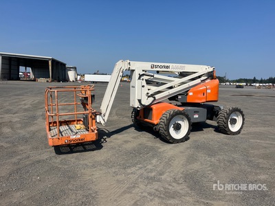 2017 Snorkel A46Jrt 4WD Dual Fuel Articulating Boom Lift