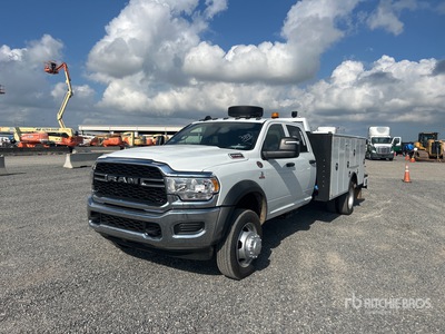 2024 Ram 5500 4x4 Crew Cab Utility Truck