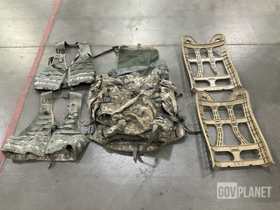 (44) Fighting Load Carriers, (15) MOLLE Pack Frames & (2) Large Rucksacks