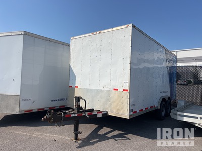 2012 Riechers 18 ft T/A Enclosed Trailer