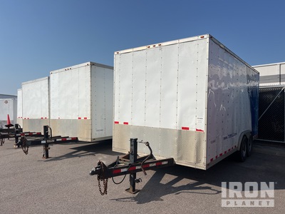 2012 Riechers 18 ft T/A Enclosed Trailer