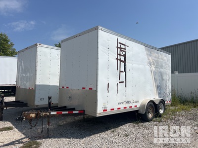 2013 Riechers 16 ft T/A Enclosed Trailer