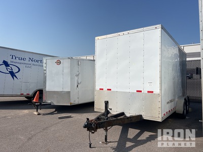 2014 Riechers 16 ft T/A Enclosed Trailer