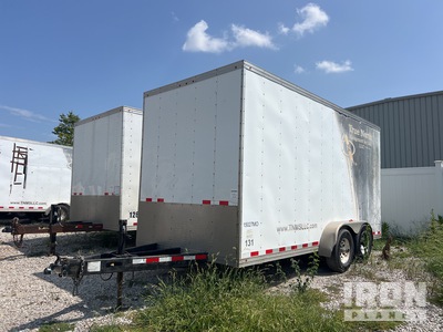 2014 Riechers 16 ft T/A Enclosed Trailer