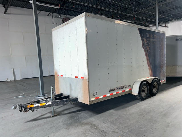 2014 Riechers 16 ft T/A Enclosed Trailer