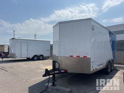 2016 Riechers 18 ft T/A Enclosed Trailer