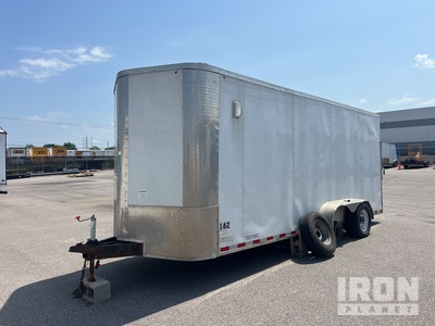 2020 Arising Industries 718VTRW 18 ft T/A Enclosed Trailer