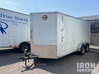2021 Icon 16 ft T/A Enclosed Trailer