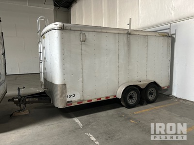 2018 Doolittle 14 ft T/A مقطورة ذو كبينة مغلقة