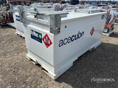 2021 DyMac ACV-2000L 1918 L Skid Mounted Steel Fuel Tank