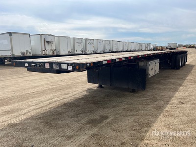 2018 Doepker HB21258S 53 ft Tri/A Flatbed Trailer