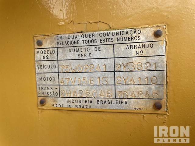 TOPADOR FRONTAL 1984 CATERPILLAR D6D