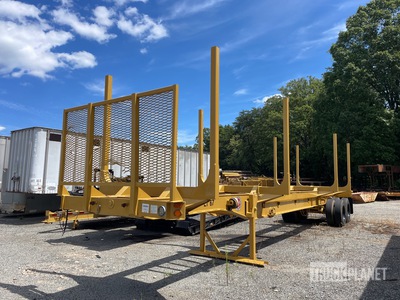 1976 Great Dane 42 ft 6 in T/A Remorque à bois