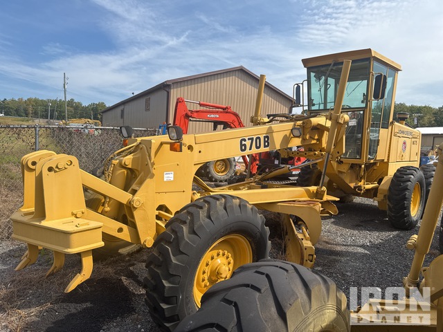 1988 John Deere 670B Motor Grader (Inoperable) in Stokesdale, North ...
