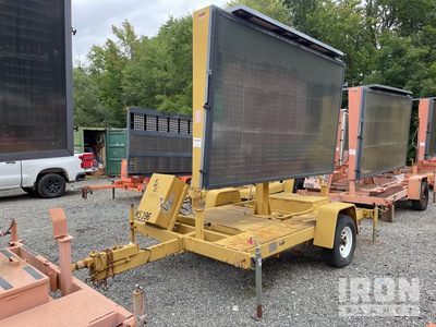 2001 Precision Solar Controls Solar Message Center Solar Informationstafel