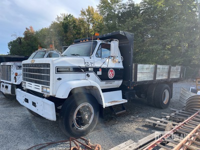 1988 Chevrolet Kodiak 4x2 Flatbed Dump Truck