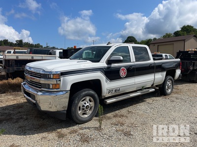 2016 Chevrolet 2500 4x4 Crew Cab Pickup (Inoperable)