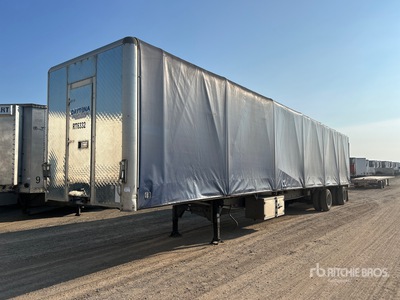 2021 Manac 53 ft T/A Spread Axle Curtain Side Trailer