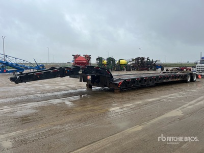 2000 Aspen 16-Wheel Double Drop Removable Gooseneck dieplader