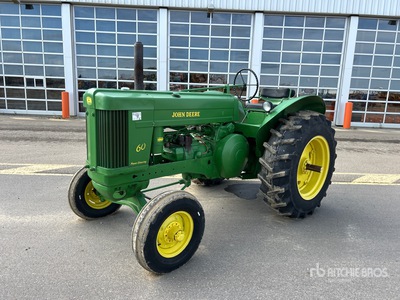 1956 John Deere 60 2WD Antieke Tractor