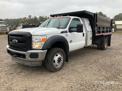 2015 Ford F-550 XL 4x4 S/A Dump Truck