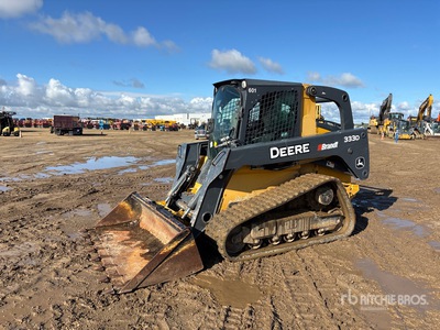 2013 John Deere 333D Two-Speed Compact Track Loader