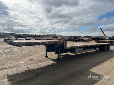 2011 Lode King 48 ft T/A Spread Axle Step Deck Trailer