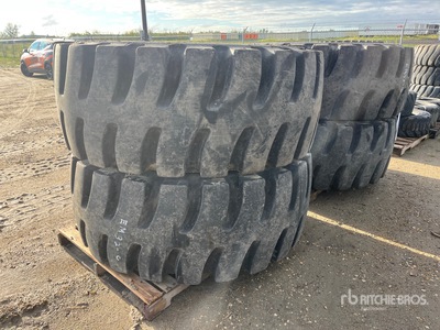 Quantity of (4) Goodyear 23.5x25 Tires