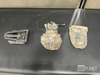 (284) Canteen Pouches, (119) Entrenching Tool Carriers & Assorted Items