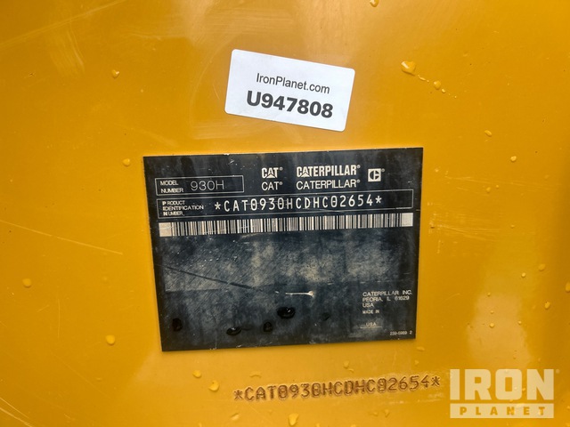 CARGADOR FRONTAL 2011 CATERPILLAR 930H