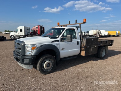 2015 Ford F-450 XL 4x4 Flatbed Truck