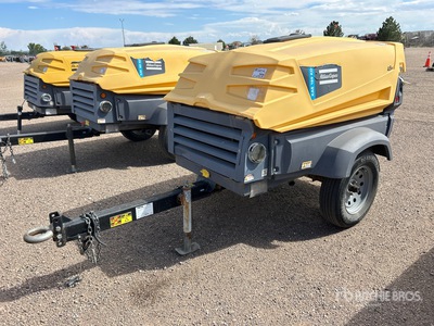 2017 Atlas Copco XAS 185 185 cfm Mobile Air Compressor