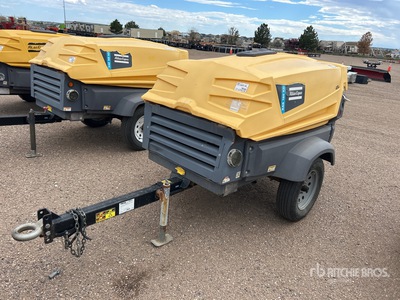 2017 Atlas Copco XAS 185 185 cfm Mobile Air Compressor