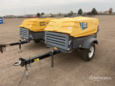 2017 Atlas Copco XAS 185 185 cfm Mobile Air Compressor