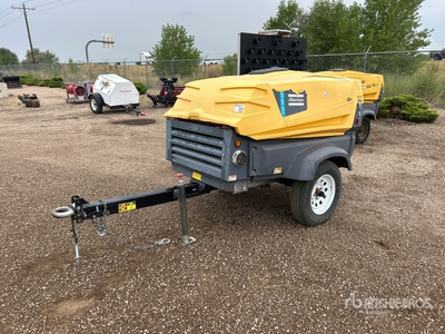 2017 Atlas Copco XAS 185 185 cfm Mobile Air Compressor