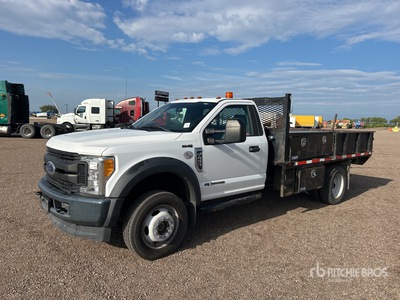 2017 Ford F-450 XL 4x4 Platte vrachtwagen